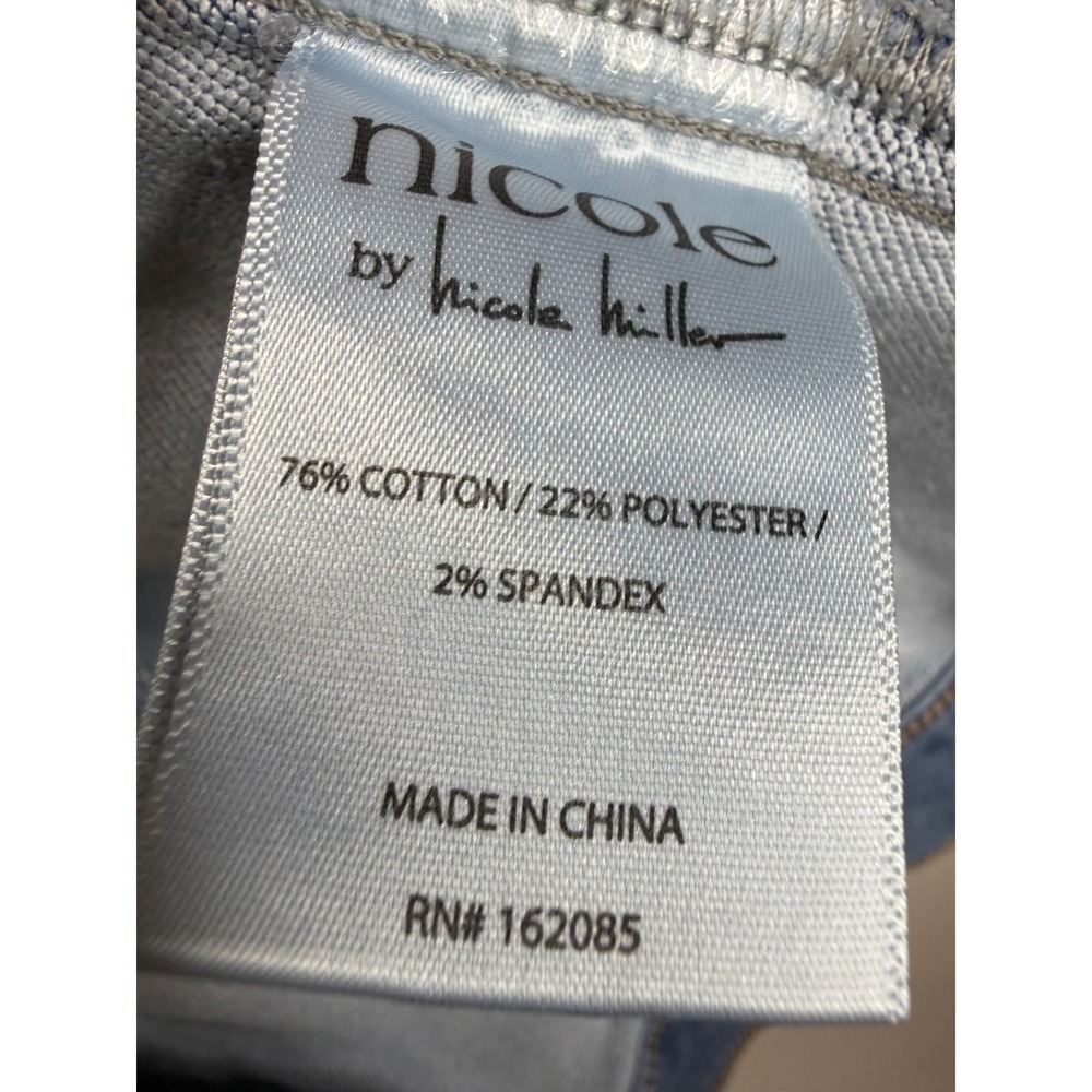 nicole by Nicole Miller Jean Jacket - Indigo Rumsey, Large - Picture 7 of 7
